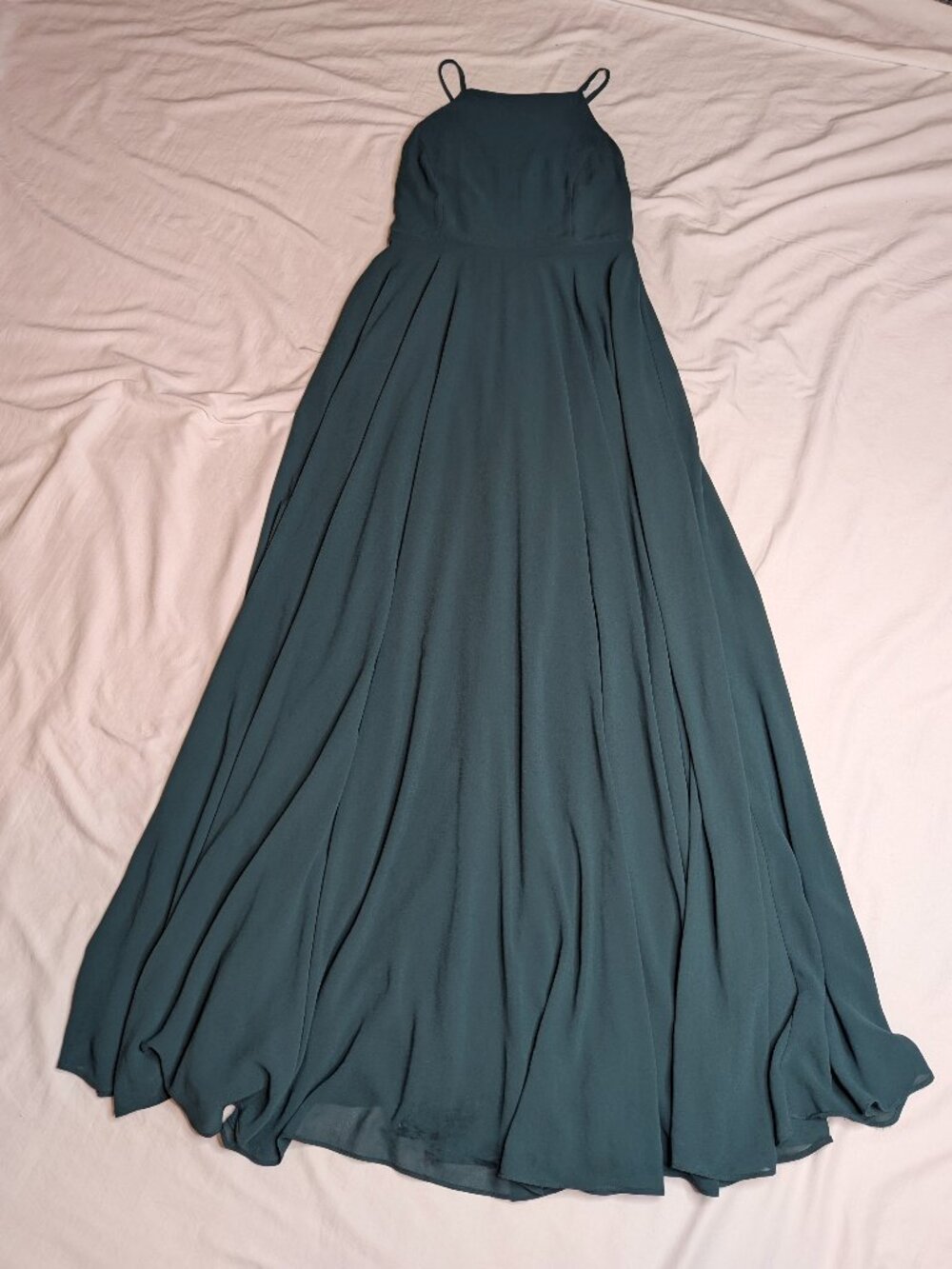 Lulu's Hunter Green Formal Dress, Size Small